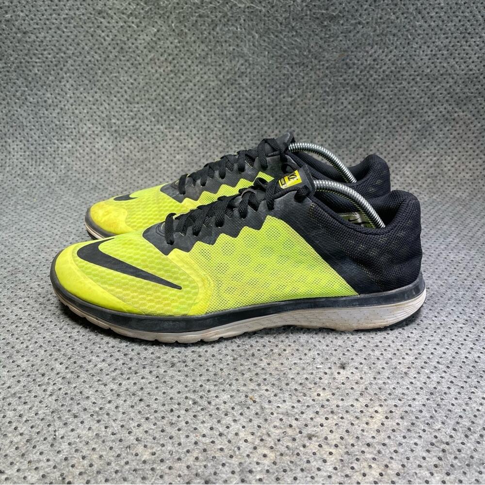 Nike FS Lite Run 3 Neon Running Shoes Size 10.5 Men’s